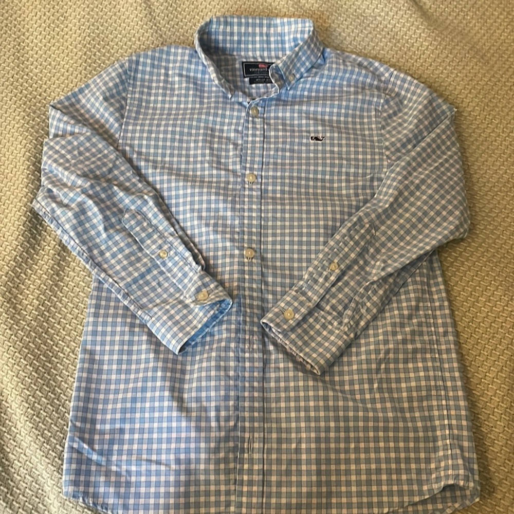 Vineyard vines boys performance button down
